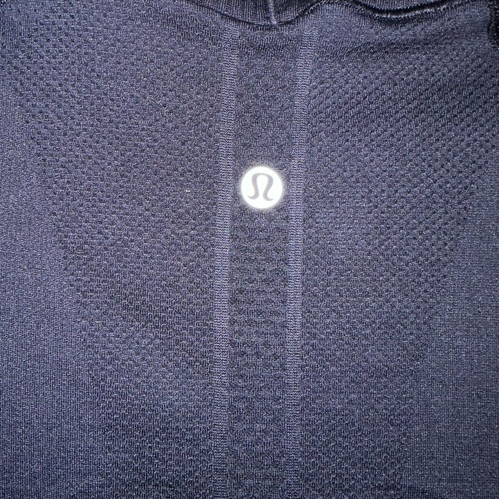 Lululemon Navy Blue Swiftly Long Sleeve - Picture 3 of 6
